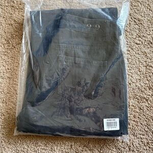 Black Cinch Waist Jeans